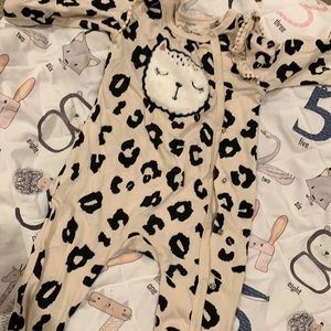 Leopard onesie
